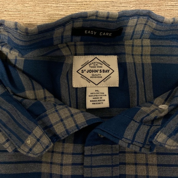 NWOT Plaid Button Down - Picture 2 of 2